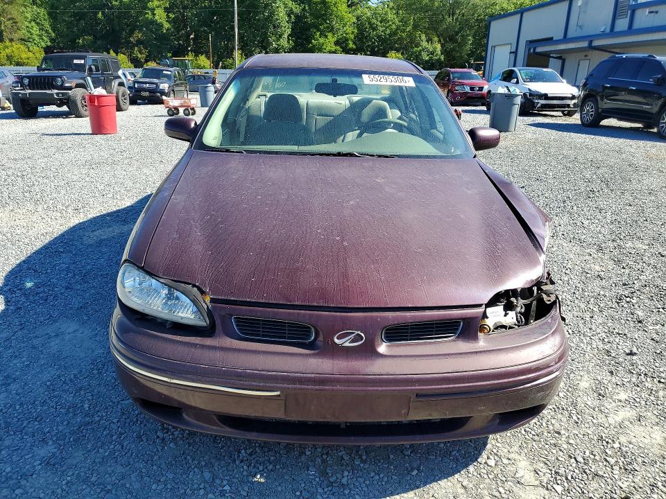 1999 Oldsmobile Cutlass VIN 1G3NB52M8X6315584 COPART salvage auction — FRONT END, Nc - Salvage Certificate Of Title, sold $175 on 2026-07-09 (photo 5)