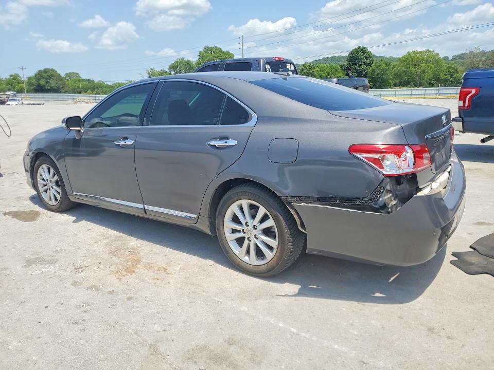2012 Lexus ES VIN JTHBK1EG5C2510625 COPART salvage auction — REAR END, Sc - Cert Of Title-Salvage, sold $2,800 on 2026-07-06 (photo 2)