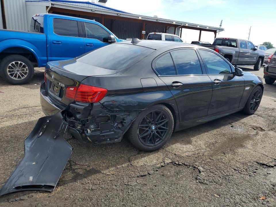 2014 BMW 5er VIN WBA5B3C51ED536316 COPART salvage auction — REAR END, CO - PUBLIC - SALVAGE TITLE, sold $4,600 on 2026-07-02 (photo 3)