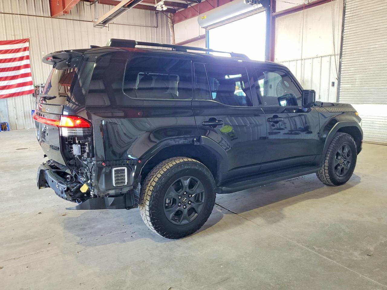 2024 Lexus GX 550 VIN JTJTBCDXXR5019085 COPART salvage auction — Rear End, NY - MV-907A SALVAGE CERTIFICATE, sold $62,850 on 2026-07-08 (photo 3)
