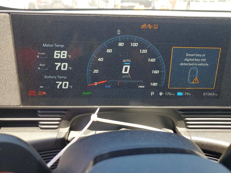 2025 Hyundai Ioniq VIN KM8KNDA85SU003389 COPART salvage auction — FRONT END, CA - SALVAGE CERTIFICATE, sold $10,200 on 2026-07-28 (photo 9)