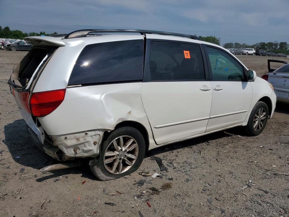 2005 Toyota Sienna VIN 5TDZA22C95S281596 COPART salvage auction — REAR END, Va - Cert Of Title - Salvage, sold $525 on 2026-07-22 (photo 3)