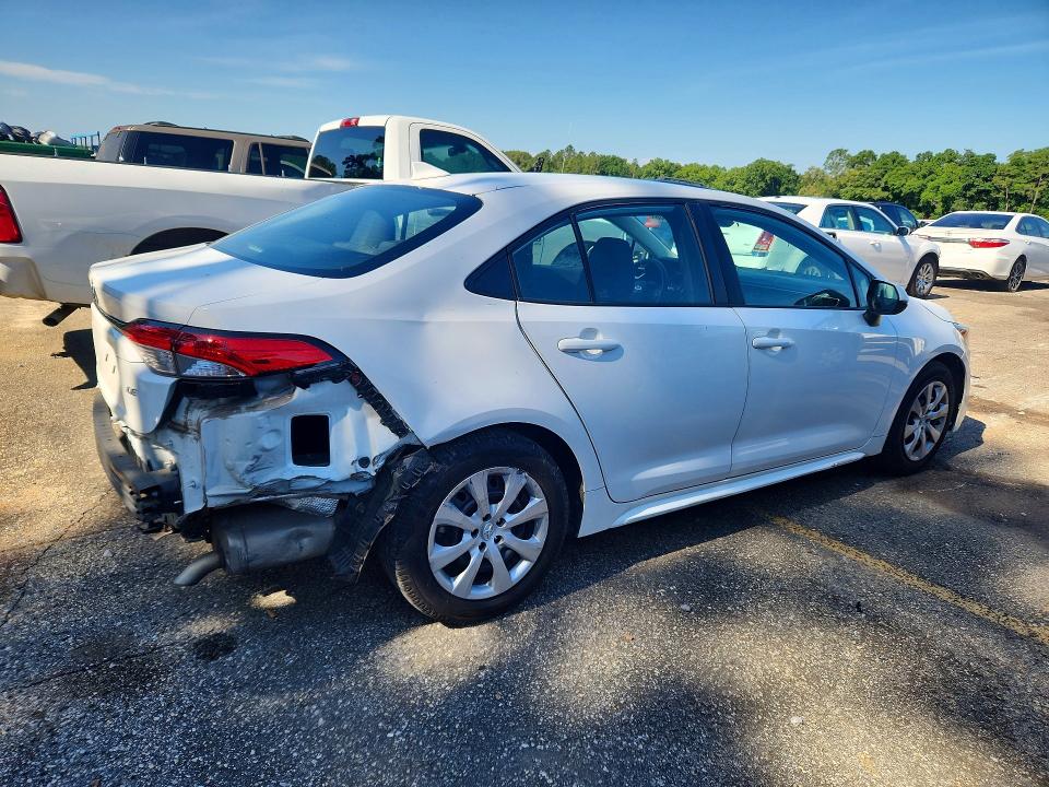 2021 Toyota Corolla VIN 5YFEPMAE0MP156909 COPART salvage auction — REAR END, AL - CERT OF TITLE-SALVAGE TITLE, sold $6,600 on 2026-07-27 (photo 3)