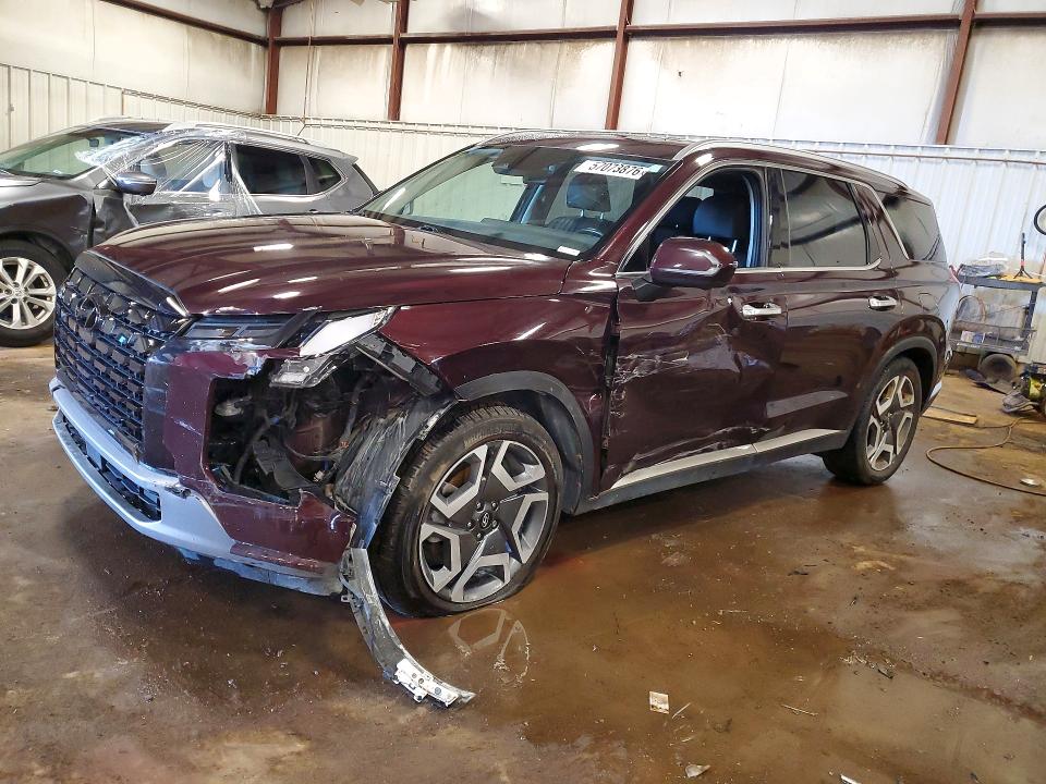 2023 Hyundai Palisade VIN KM8R5DGE3PU514117 COPART salvage auction — FRONT END, Mi - Scrap Certificate Of Title, sold $8,100 on 2026-07-10 (photo 1)