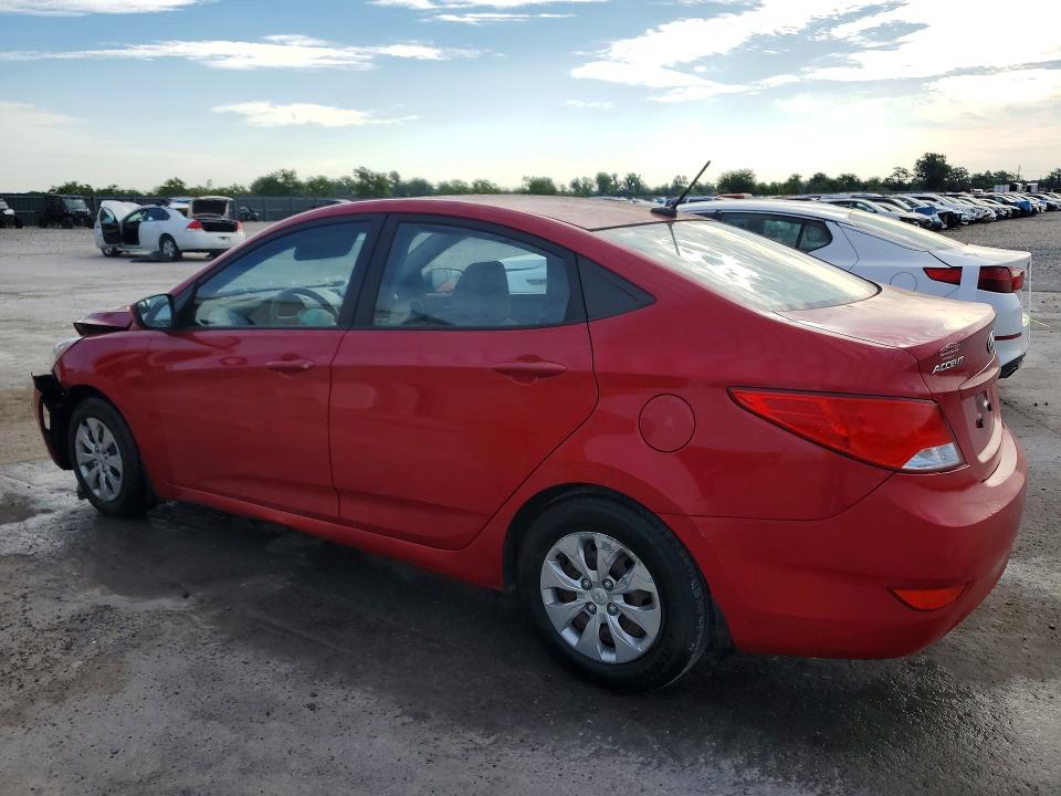 2015 Hyundai Accent VIN KMHCT4AE3FU936164 COPART salvage auction — FRONT END, KY - CERT OF TITLE-SALVAGE, sold $575 on 2026-07-27 (photo 2)