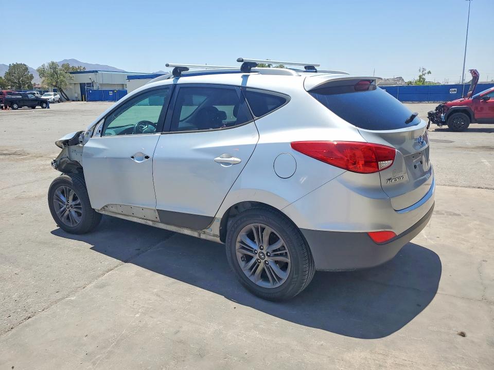 2015 Hyundai Tucson VIN KM8JUCAG7FU961696 COPART salvage auction — FRONT END, Tx - Salvage Vehicle Title, sold $1,350 on 2026-07-24 (photo 2)
