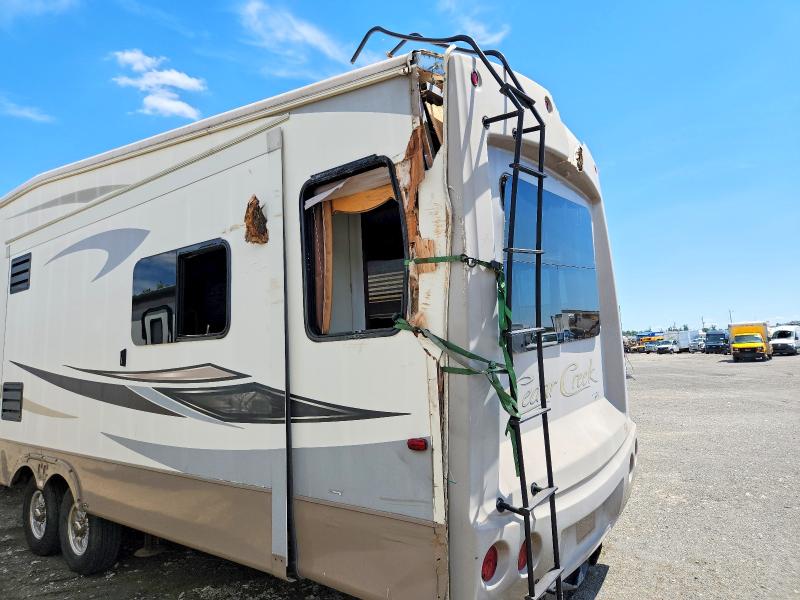 2014 Cedar creek Fifth wheel VIN 4X4FCRM22ES210283 COPART salvage auction — ALL OVER, IL - SALVAGE CERTIFICATE, sold $1,700 on 2026-07-30 (photo 9)