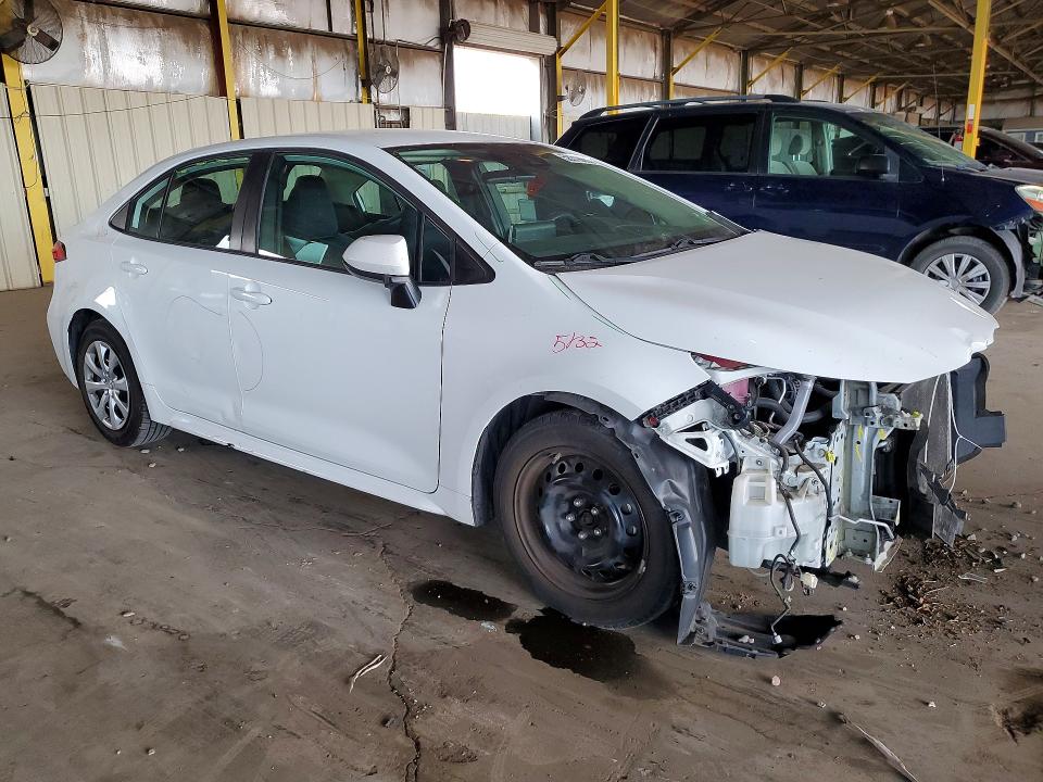 2020 Toyota VIN 5YFEPRAE1LP075493 COPART salvage auction — FRONT END, Az - Cert Of Title - Salvage, sold $4,650 on 2026-07-27 (photo 4)