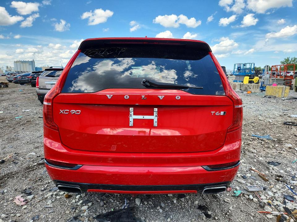 2016 Volvo Xc90 VIN YV4A22PM7G1031671 COPART salvage auction — WATER/FLOOD, Az - Certificate Of Title, sold $4,550 on 2026-07-14 (photo 6)