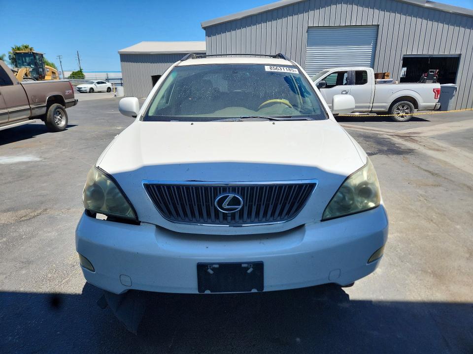 2005 Lexus Rx VIN JTJGA31U050058628 COPART salvage auction — FRONT END, Ca - Salvage Certificate, sold $1,100 on 2026-07-30 (photo 5)
