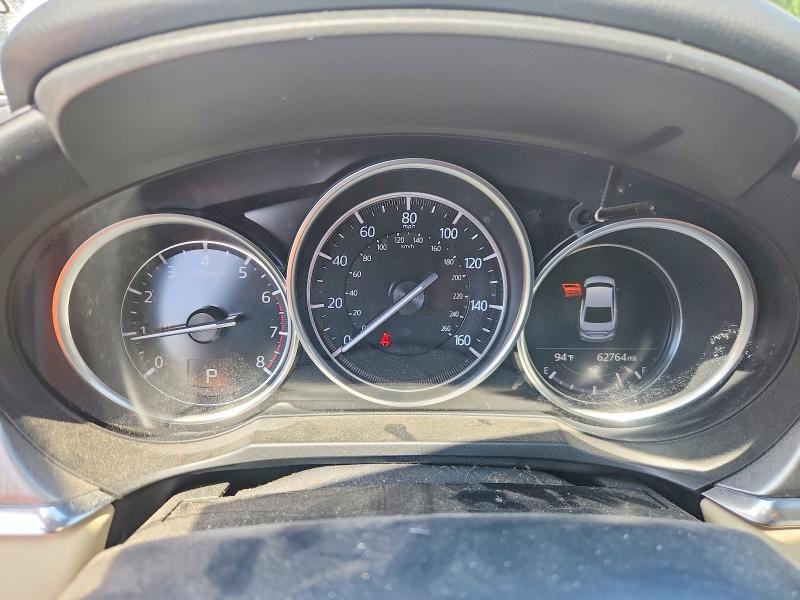 2018 Mazda VIN JM1GL1TY7J1301101 COPART salvage auction — WATER/FLOOD, La - Cert Of Title-Salvage Flood, sold $5,500 on 2026-07-09 (photo 9)