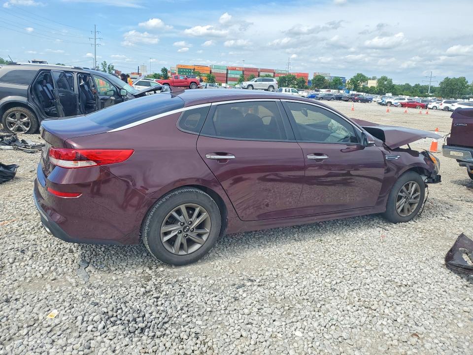 2020 Kia Optima VIN 5XXGT4L35LG382712 COPART salvage auction — FRONT END, Oh - Cert Of Title-Salvage, sold $875 on 2026-07-07 (photo 3)