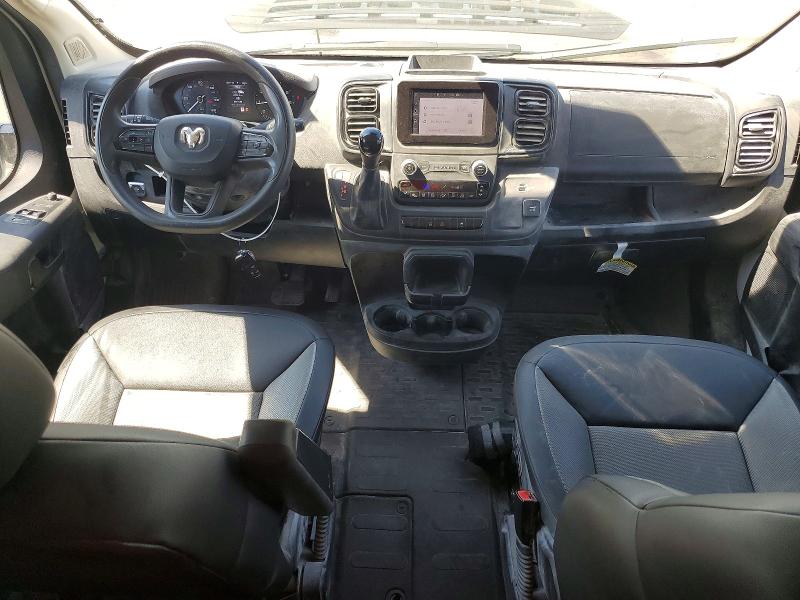 2025 Ram Promaster 2500 VIN 3C6LRVVG3SE512519 COPART salvage auction — FRONT END, FL - CERTIFICATE OF TITLE (P), sold $16,000 on 2026-07-29 (photo 8)