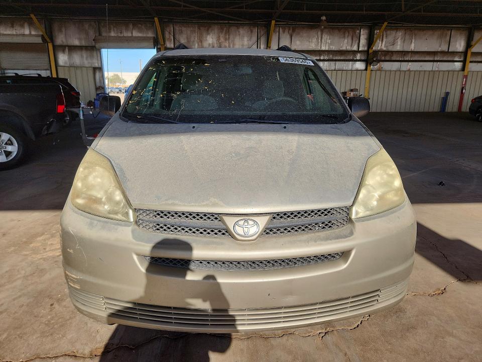 2005 Toyota Sienna VIN 5TDZA23CX5S224225 COPART salvage auction — NORMAL WEAR, AZ - CERTIFICATE OF TITLE (P), sold $475 on 2026-07-29 (photo 5)