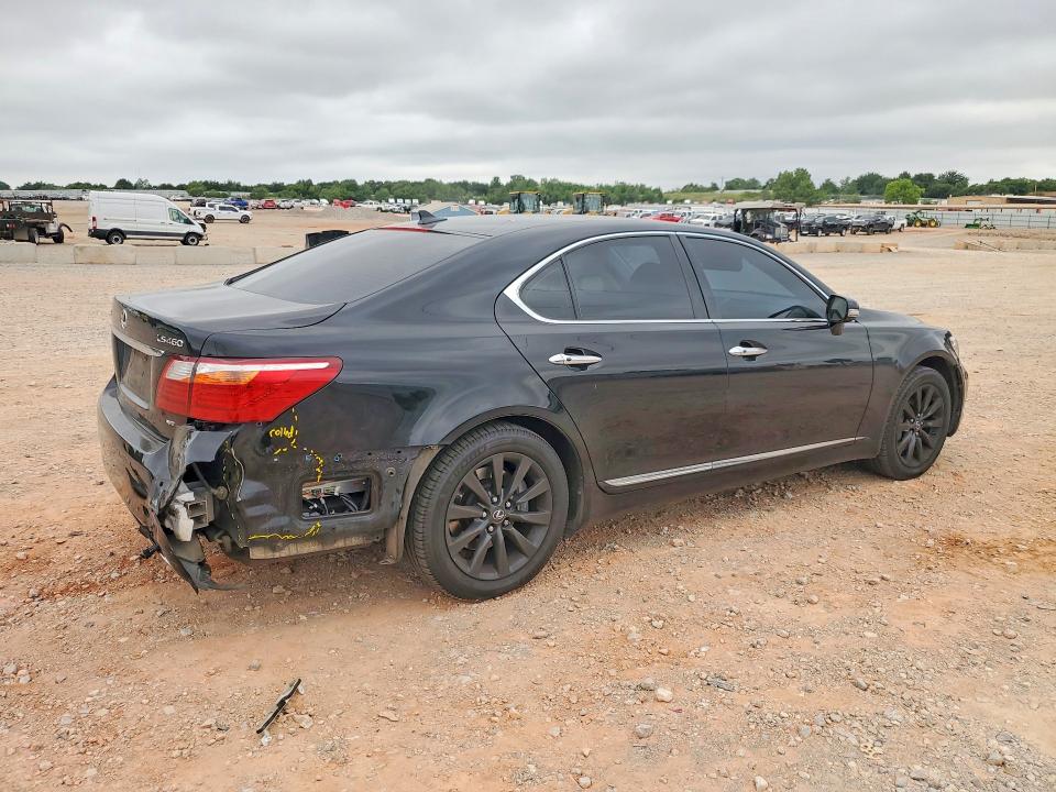 2010 Lexus Ls VIN JTHCL5EF5A5005910 COPART salvage auction — REAR END, Ok - Certificate Of Title, sold $1,150 on 2026-07-07 (photo 3)