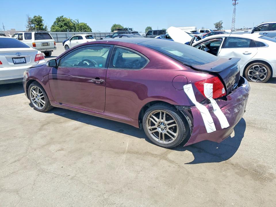 2007 Scion Tc VIN JTKDE177X70192204 COPART salvage auction — FRONT END, CA - SALVAGE CERTIFICATE, sold $275 on 2026-08-21 (photo 2)