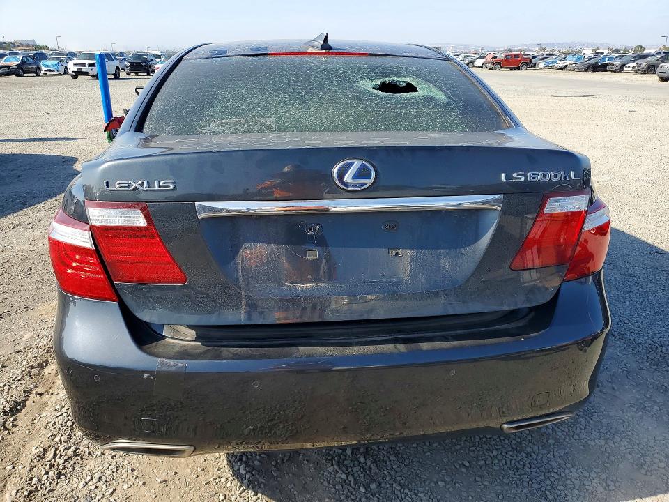 2008 Lexus Ls VIN JTHDU46F185004337 COPART salvage auction — VANDALISM, Va - Cert Of Title - Salvage (P), sold $1,250 on 2026-07-02 (photo 6)