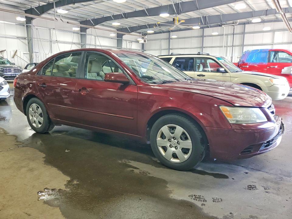 2010 Hyundai Sonata VIN 5NPET4AC7AH593034 COPART salvage auction — FRONT END, Mn - Cert Of Title-Prior Salvage, sold $225 on 2026-07-28 (photo 4)