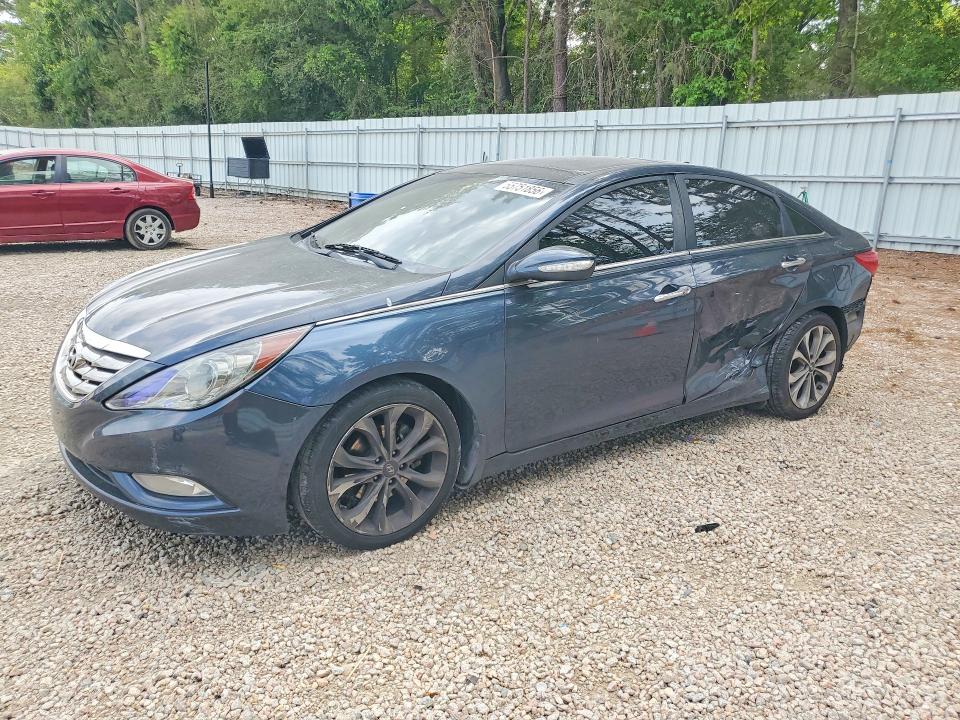 2013 Hyundai Sonata VIN 5NPEC4AB3DH593981 COPART salvage auction — REAR END, Nc - Salvage Certificate Of Title, sold $775 on 2026-07-31 (photo 1)