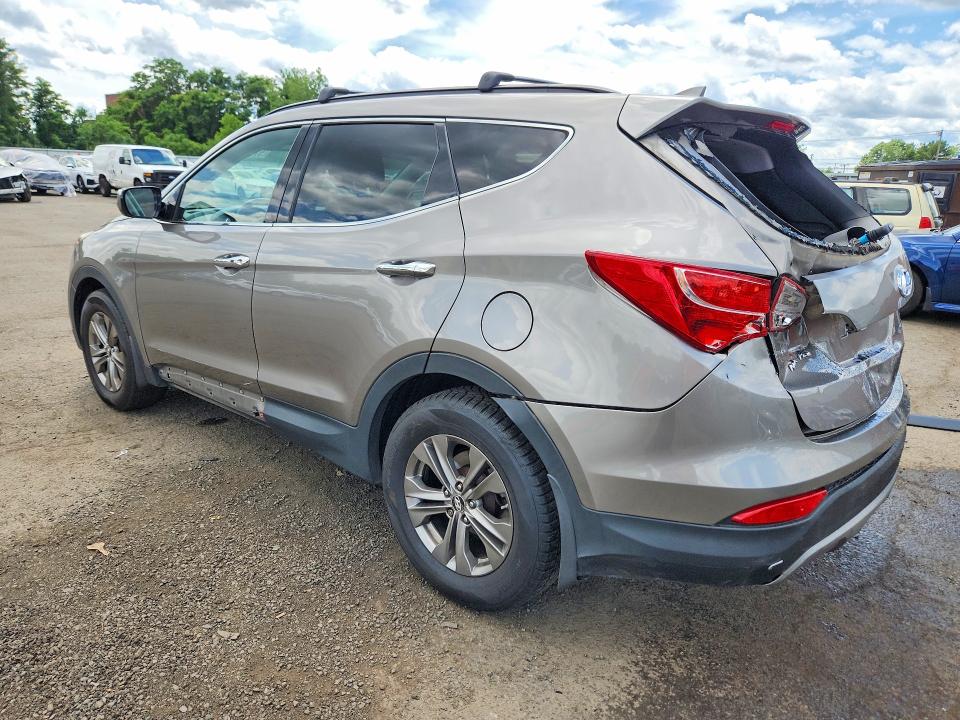 2014 Hyundai Santa fe VIN 5XYZUDLB5EG218372 COPART salvage auction — REAR END, Ct - Cert Of Title-Salvage, sold $575 on 2026-07-28 (photo 2)
