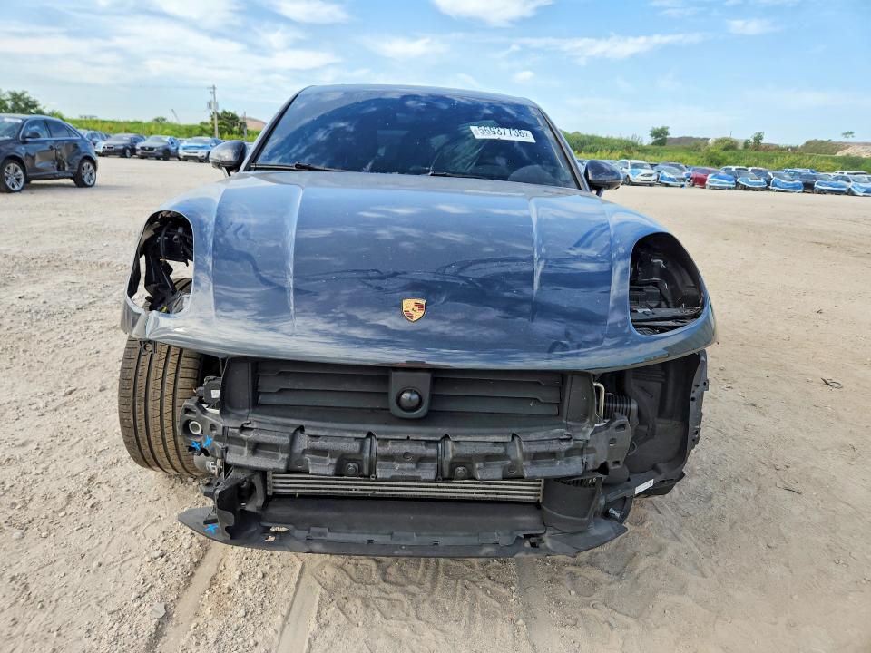 2024 Porsche Macan VIN WP1AA2A5XRLB10748 COPART salvage auction — FRONT END, Fl - Cert Of Title Slvg Rebuildable, sold $27,000 on 2026-08-04 (photo 5)