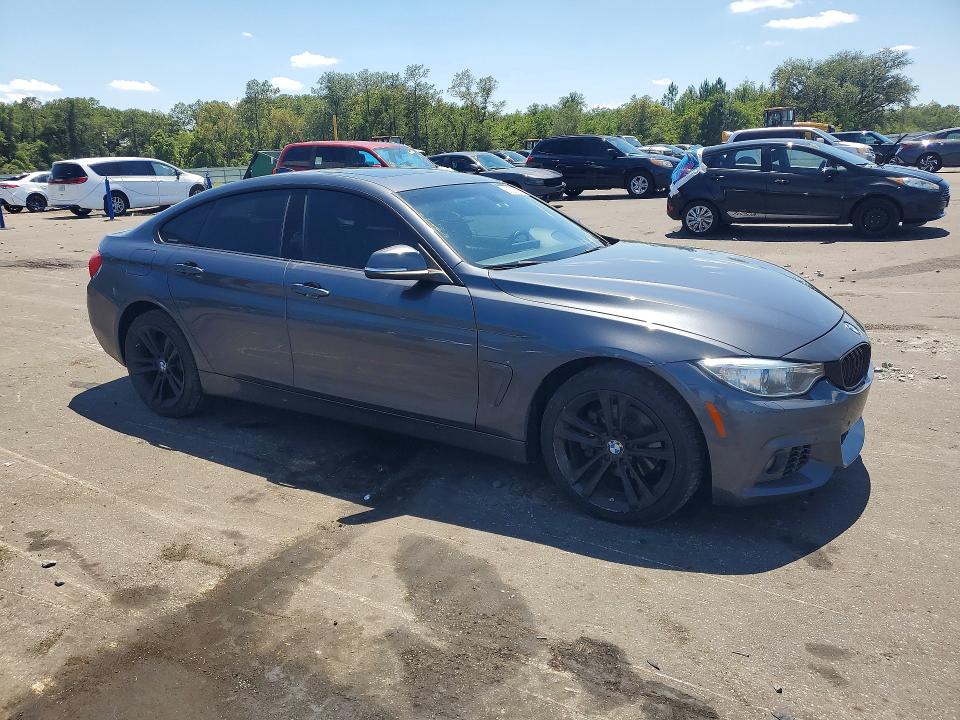 2016 BMW 4er VIN WBA4C9C58GG136167 COPART salvage auction — FRONT END, Fl - Cert Of Title Slvg Rebuildable, sold $675 on 2026-08-17 (photo 4)