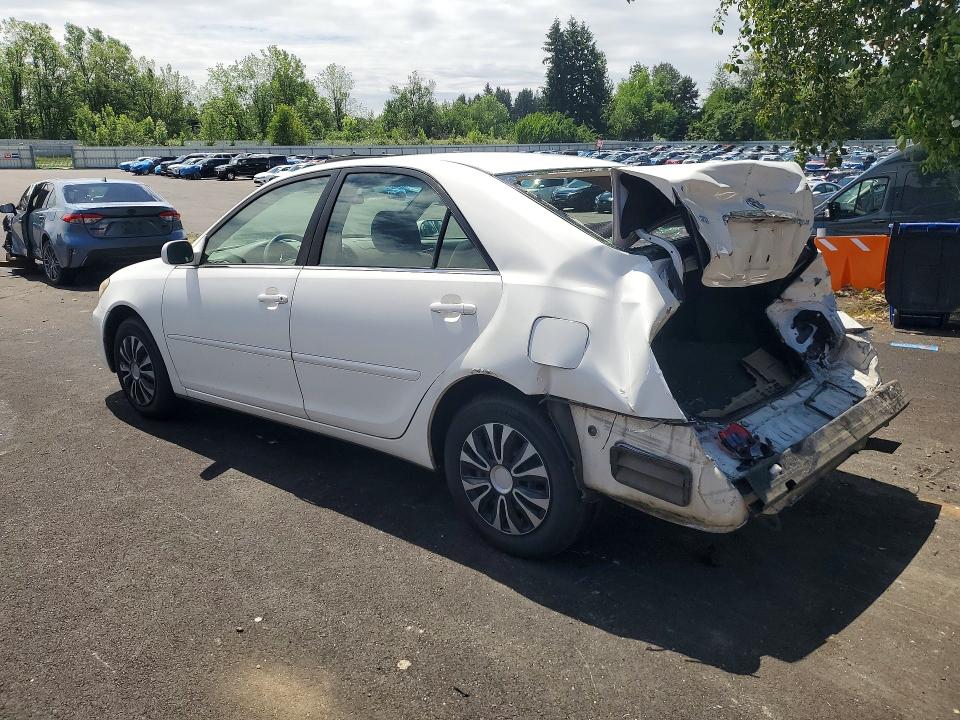 2005 Toyota Camry VIN JTDBE30K053021207 COPART salvage auction — REAR END, Wa - Bill Of Sale, sold $675 on 2026-07-06 (photo 2)