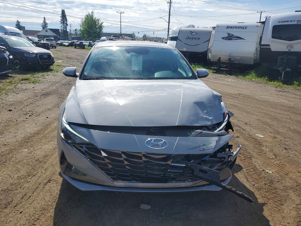 2023 Hyundai Elantra VIN KMHLN4AGXPU603473 COPART salvage auction — FRONT END, ON - PERMIT SALVAGE, sold $400 on 2026-07-28 (photo 5)