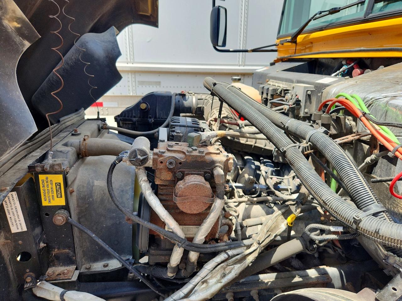 2017 Blub School bus VIN 1BAKGCBA2HF324646 COPART salvage auction — Side, AZ - CERT OF TITLE - SALVAGE, sold $6,700 on 2026-08-24 (photo 7)
