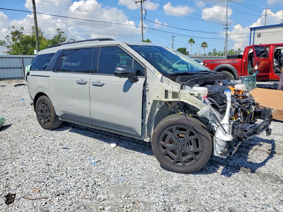 2025 Kia Carnival VIN KNDNE5KA5S6065002 COPART salvage auction — FRONT END, Fl - Cert Of Title Slvg Rebuildable, sold $3,100 on 2026-07-28 (photo 4)