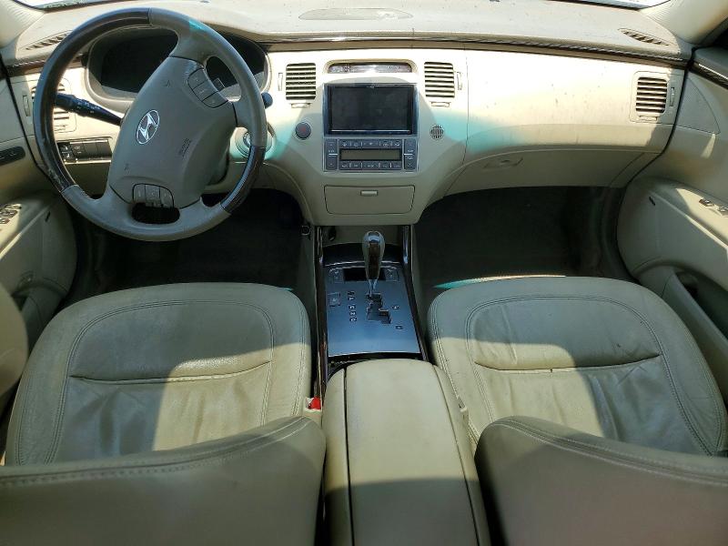 2011 Hyundai Azera VIN KMHFC4DF9BA539474 COPART salvage auction — NORMAL WEAR, Ut - Certificate Of Title, sold $975 on 2026-07-17 (photo 8)