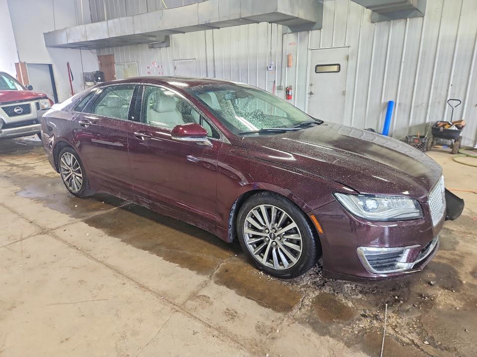 2017 Lincoln Mkz VIN 3LN6L5D9XHR655765 COPART salvage auction — FRONT END, Wi - Certificate Of Title, sold $1,750 on 2026-07-20 (photo 4)