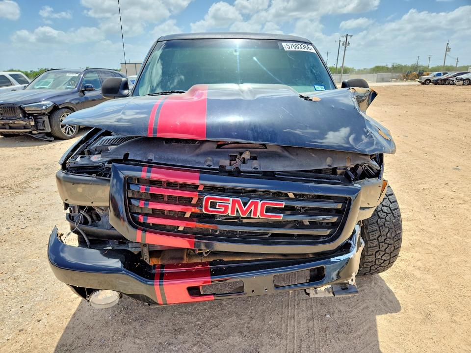 2003 Gmc SIERRA VIN 1GTEC14V53Z103729 COPART salvage auction — FRONT END, Tx - Nonrepairable Title, sold $1,550 on 2026-07-02 (photo 5)