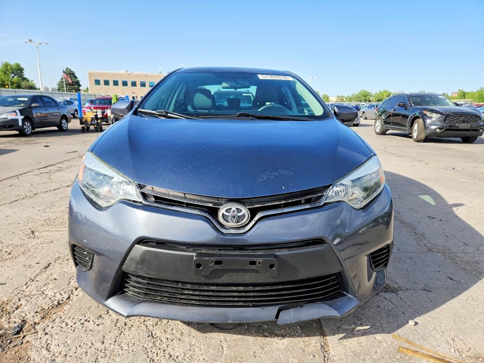 2015 Toyota Corolla VIN 5YFBURHE4FP343328 COPART salvage auction — REAR END, Co - Public - Salvage Title, sold $1,050 on 2026-07-29 (photo 5)