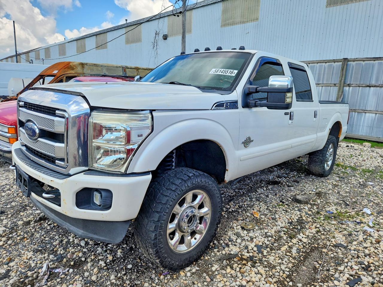 2013 Ford F-250 Super Duty VIN 1FT7W2BT2DEB07818 — COPART salvage auction photo