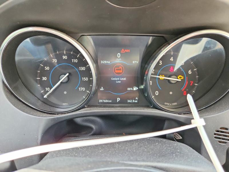 2017 Jaguar F-pace VIN SADCJ2BV1HA883924 COPART salvage auction — SIDE, Md - Cert Of Salvage > 75% Damage, sold $4,100 on 2026-07-02 (photo 9)