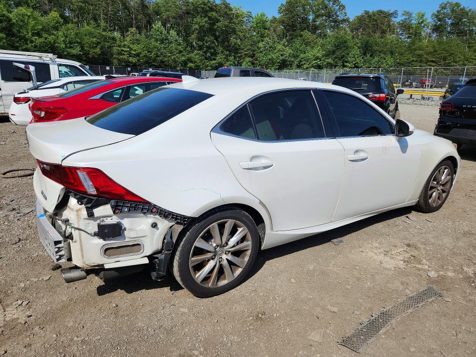 2014 Lexus Is VIN JTHBF1D27E5015564 COPART salvage auction — REAR END, Md - Cert Of Salvage > 75% Damage, sold $225 on 2026-07-21 (photo 3)