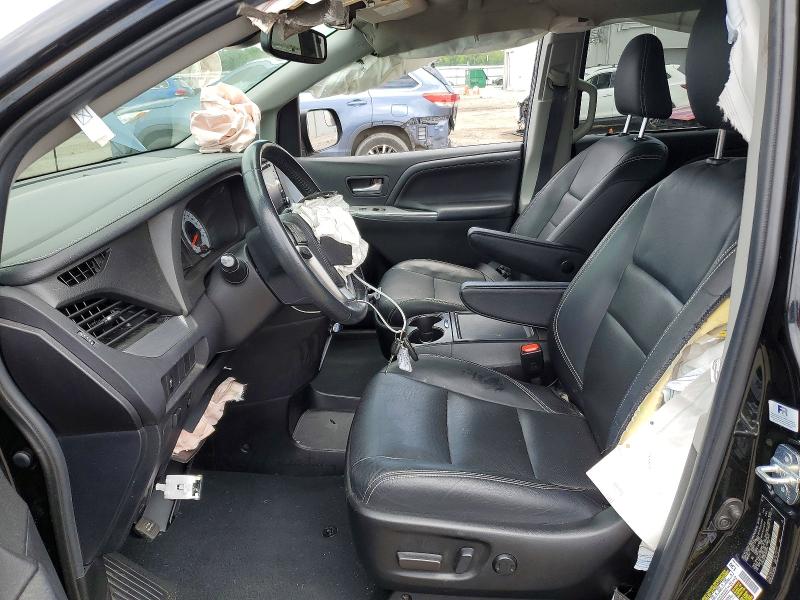 2019 Toyota Sienna VIN 5TDXZ3DC0KS009758 COPART salvage auction — FRONT END, Va - Cert Of Title - Salvage, sold $6,400 on 2026-07-29 (photo 7)