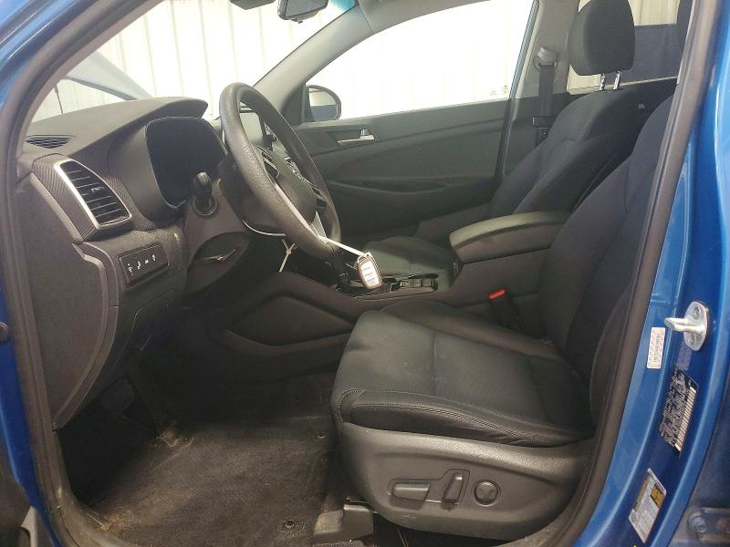 2019 Hyundai Tucson VIN KM8J33A44KU000704 COPART salvage auction — FRONT END, Nc - Certificate Of Title, sold $100 on 2026-07-28 (photo 7)