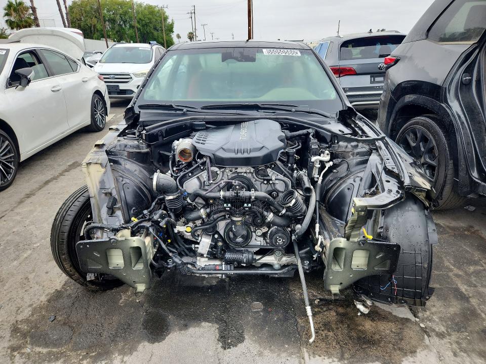 2025 Genesis G70 VIN KMTG54SEXSU152736 COPART salvage auction — STRIPPED, CA - CERTIFICATE OF TITLE, sold $3,100 on 2026-07-14 (photo 5)