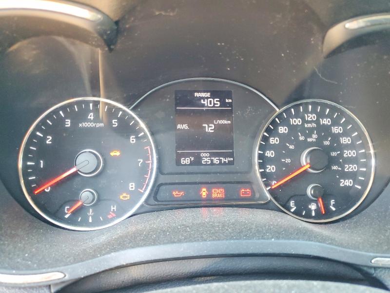 2018 Kia Forte VIN 3KPFK4A73JE221267 COPART salvage auction — REAR END, On - Permit Salvage, sold $625 on 2026-07-09 (photo 9)