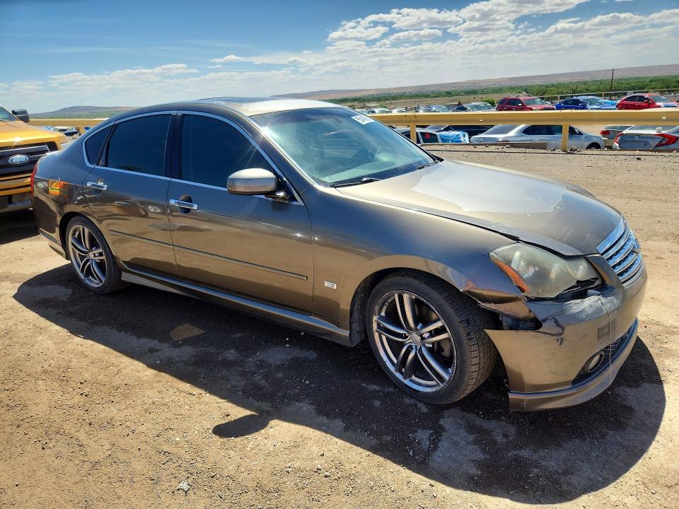 2007 Infiniti M VIN JNKBY01EX7M400550 COPART salvage auction — FRONT END, Nm - Cert Of Title-Salvage, sold $750 on 2026-07-16 (photo 4)