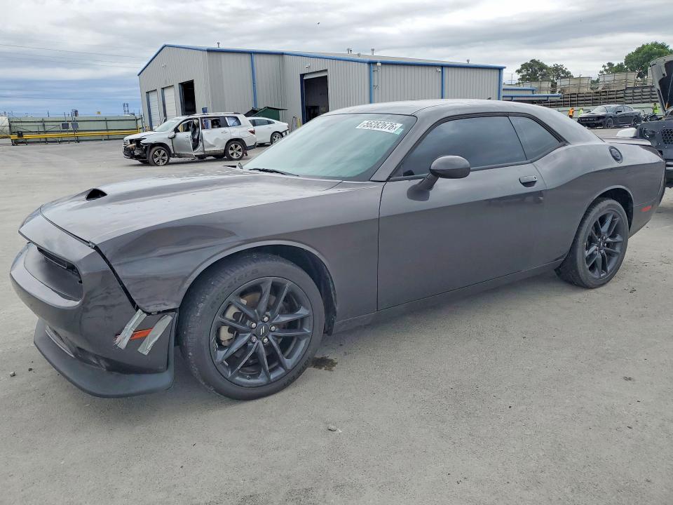 2023 Dodge Challenger VIN 2C3CDZKG8PH626180 COPART salvage auction — HAIL, Ok - Cert Of Title-Salvage, sold $9,100 on 2026-08-21 (photo 1)