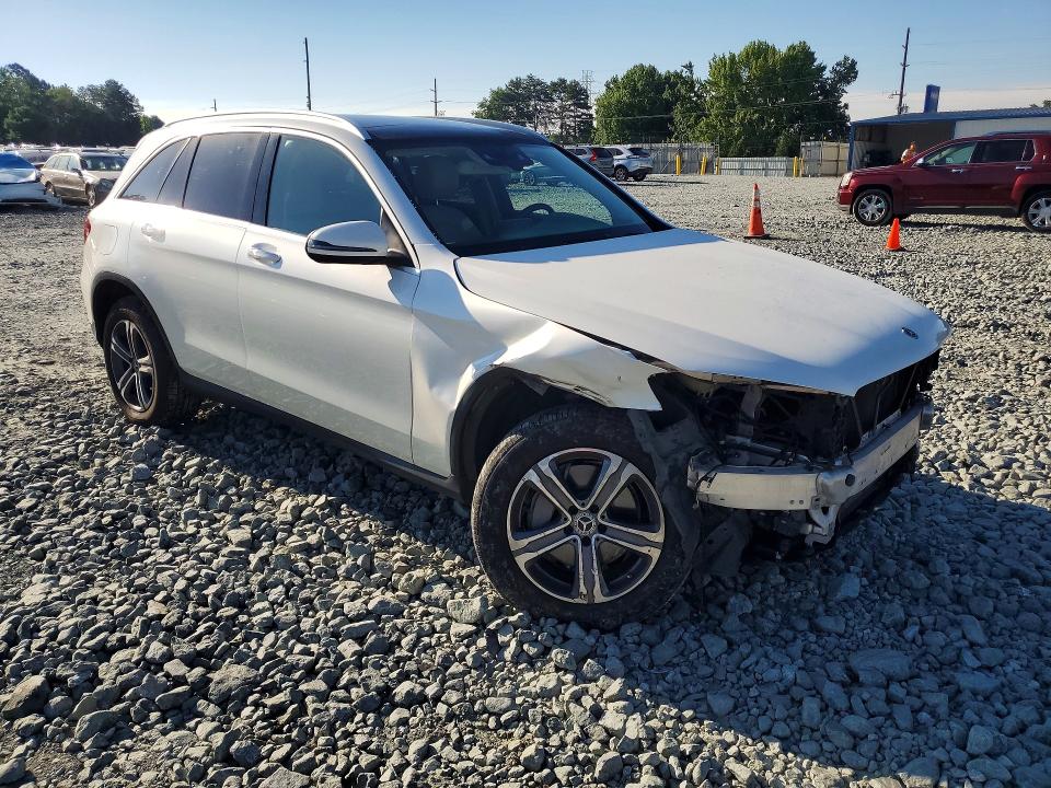 2018 Mercedes-benz Glc VIN WDC0G4KB9JV015743 COPART salvage auction — FRONT END, Nc - Salvage Certificate Of Title, sold $6,600 on 2026-07-22 (photo 4)