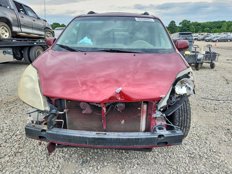 2008 Toyota Sienna VIN 5TDZK22C38S224988 COPART salvage auction — FRONT END, Ar - Cert Of Title-Salvage, sold $425 on 2026-07-27 (photo 5)