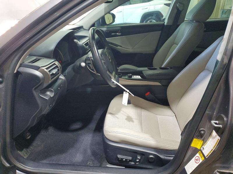 2014 Lexus Is VIN JTHBE1D21E5002974 COPART salvage auction — REAR END, Tn - Salvage Certificate, sold $3,950 on 2026-07-21 (photo 7)
