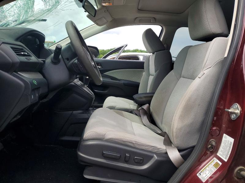 2016 Honda Cr-v VIN 5J6RM4H51GL098719 COPART salvage auction — FRONT END, Ma - Cert Of Title-Reconstrctd Coll, sold $4,700 on 2026-07-02 (photo 7)