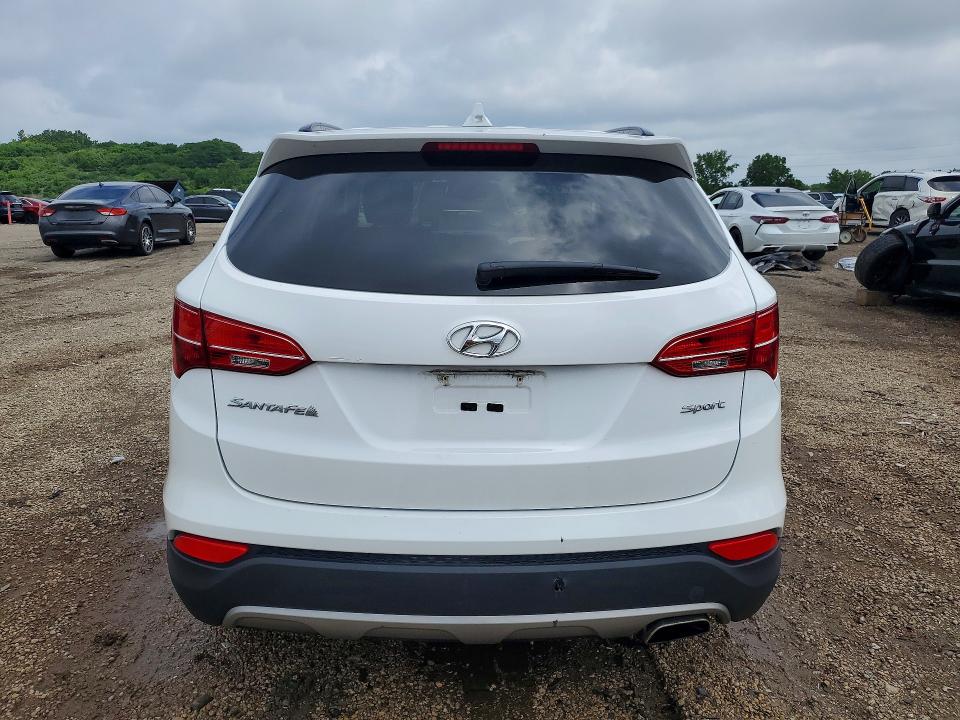 2013 Hyundai Santa fe VIN 5XYZU3LBXDG079736 COPART salvage auction — FRONT END, Il - Salvage Certificate, sold $3,700 on 2026-07-15 (photo 6)