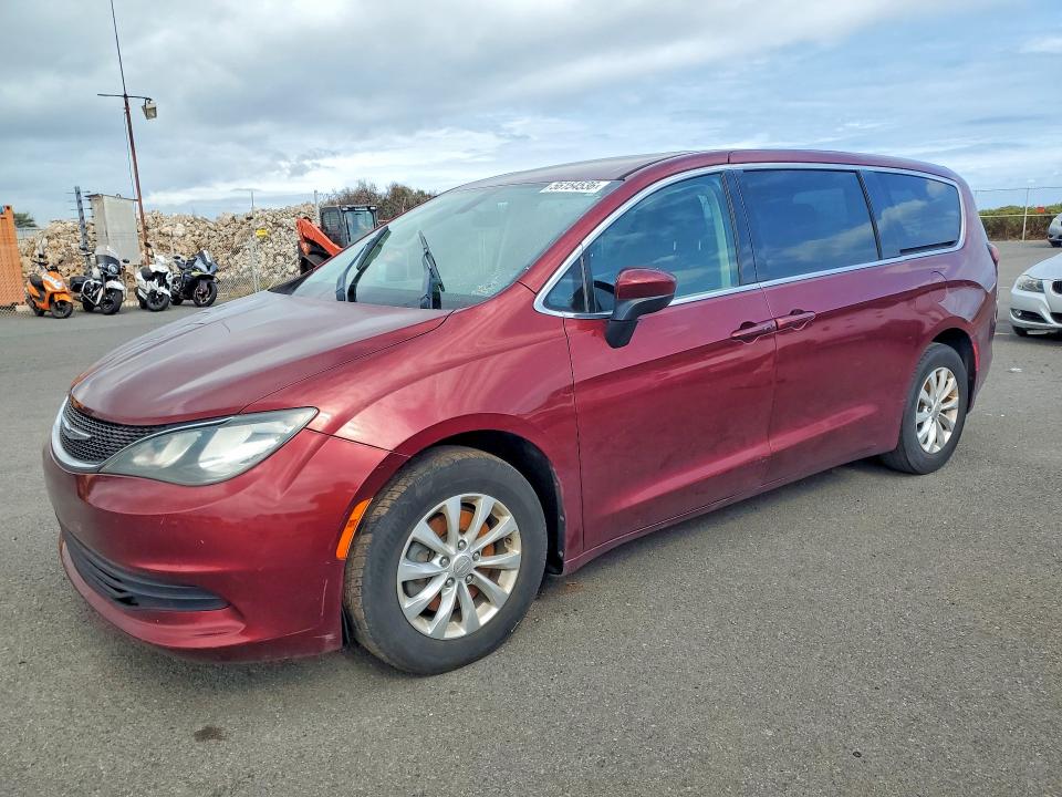 2018 Chrysler VIN 2C4RC1CG9JR171222 COPART salvage auction — MINOR DENT/SCRATCHES, Fl - Certificate Of Title (P), sold $775 on 2026-07-13 (photo 1)