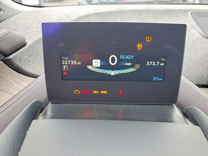2017 BMW I3 VIN WBY1Z8C32HV891159 COPART salvage auction — FRONT END, Co - Public - Salvage Title, sold $6,200 on 2026-07-18 (photo 9)
